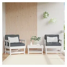 vidaXL Gartenstuhl 2 St. 62 x 0 x 0 cm weiß