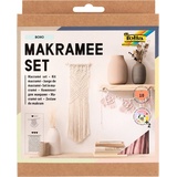 Folia Makramee-Set Boho natur, rosé