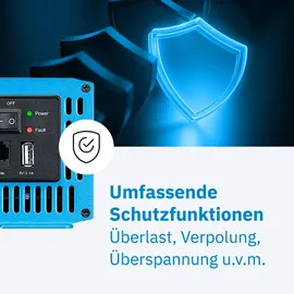 Ective SI204 reiner Sinus Wechselrichter 2000W 24V