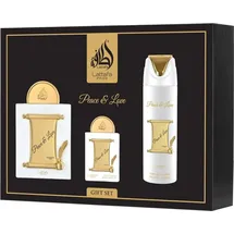 Lattafa Pride Peace & Love Eau de Parfum 200 ml + EDP 20 ml + DEO VAPO 200 ml Set