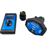 Berger & Schröter | Wireless Tester für Fahrzeuganhänger Steckdose, LED-Prüfgerät, CAN-Bus Funktion, Fernsteuerung, Kabelloses Prüfgerät