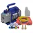 vidaXL Vakuumpumpe Einstufig mit 4-Wege-Verteiler-Manometer Set