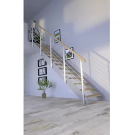 StarWood Wangentreppe Kos 89 cm Edelstahl/Holz/Metall