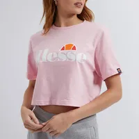 Ellesse Alberta Cropped Shirt Damen M Helles Pink