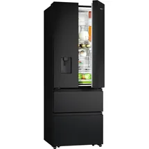 Hisense RF632N4WFE French Door (485 l, 2000 mm hoch, Schwarz)