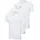 adidas V-Neck Shirt weiß L