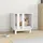 vidaXL Hundehütte 50 x 40 x 52 cm Massivholz Weiß