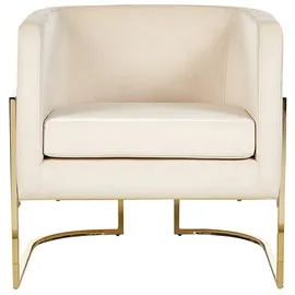 Beliani Sessel SIRKKA Hellbeige