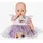BABY BORN Puppenkleidung Lila Tutu Kleid (43 cm)
