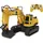 Jamara Bagger S-Matic 2,4GHz CH RTR gelb (406310)