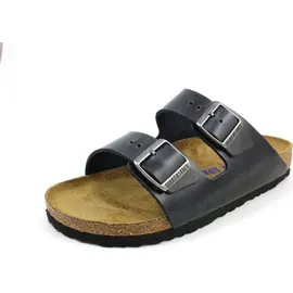 Birkenstock Arizona Weichbettung Naturleder geölt blau 38