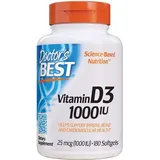 Doctor's Best Vitamin D3 1000 IU Softgels 180 St.