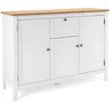 Homestyle4u Kommode 120x90x40 in Weiß | Gr.: onesize