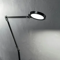 Futura pt1, Schwarze technische Stehleuchte, Ideal Lux
