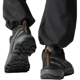 Salomon X Ultra 360 Leather Herren Sharkskin/Asphalt/Caramel Cafe 43 1/3