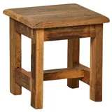 ib laursen Hocker Mini Unika Holz 26 x 28 x 26 cm Braun