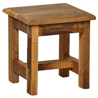 ib laursen Hocker Mini Unika Holz 26 x 28 x 26 cm Braun