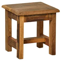 ib laursen Hocker Mini Unika Holz 26 x 28 x 26 cm Braun