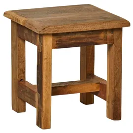 ib laursen Hocker Mini Unika Holz 26 x 28 x 26 cm Braun