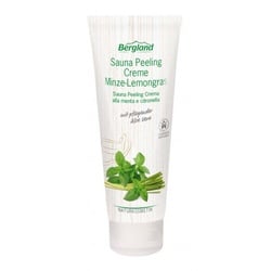 Bergland Sauna Peeling Creme Minze-Lemongras