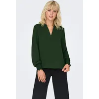 Only "ONLMETTE V-NECK LS SMOCK TOP NOOS WVN", Damen,