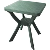 INDA-EXCLUSIV Gartentisch 70 x 70 x 72 cm Grün