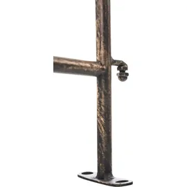 CLP Gartenzäune Mangold 4er Set 60 x 30 cm Bronze
