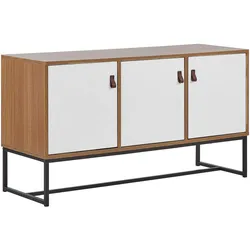 Schrank NUEVA Hellbraun / Weiß