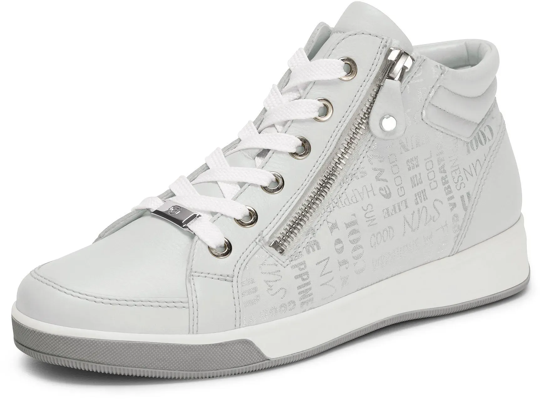 Les sneakers montants HighSoft  ARA blanc