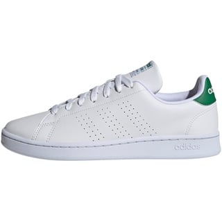 Adidas Advantage Cloud White / Cloud White / Green 40