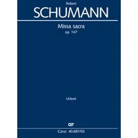Carus-Verlag Missa sacra c-Moll (Klavierauszug)