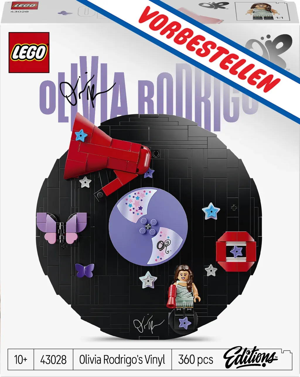 LEGO® Olivia Rodrigos Schallplatte - 43028