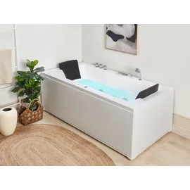 Beliani VARADERO Whirlpool Badewanne 183 x 90 cm (280 l)