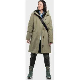 Schöffel Urban Insulated Coat Style Gregale WMS (wasserdicht, atmungsaktiv) dunkelbeige Damen,