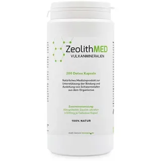 Zeolith MED Detox Kapseln 200 St