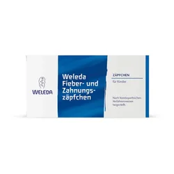 WELEDA Fieber- und Zahnungszäpfchen 10 St Suppositorien