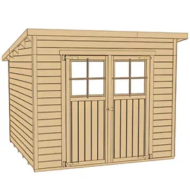 Weka Gartenhaus 325 1,98 x 1,48 m lasiert