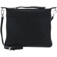 ABRO Leather Adria Crossbody Bag Onefold Black/Nickel