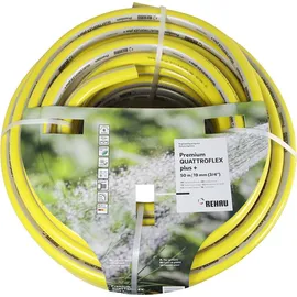 Rehau Quattroflex Gartenschlauch 50 m gelb