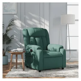 vidaXL Relaxsessel Dunkelgrün Stoff
