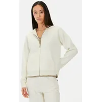 CAMEL ACTIVE Strickjacke mit Kapuze in Knochen Weiß |