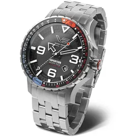 Vostok Europe YN55-597A729 Herrenuhr Automatik Polar Legend Rot/Schwarz