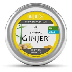 Lemon Pharma Ginjer Ingwer Zitrone Pastillen bio