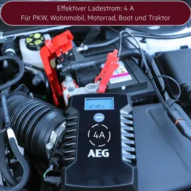 AEG LD4 10616 Kfz-Ladegerät 6 V, 12V 2A 4A