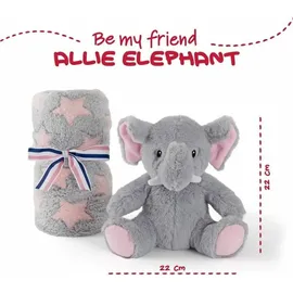 Perletti Allie Elefant 22 cm Grau