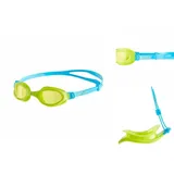 Speedo Futura Plus Schwimmbrille, Blau,