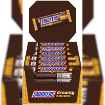 Snickers Creamy Peanut Butter Schokoriegel 24 Stück 36,5 g