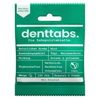 Denttabs Zahnputztabletten Mint mit Fluorid 125 St.