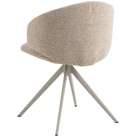 VCM Esszimmerstuhl Ella Bouclé beige