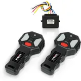 X-BULL Kabellose Seilwinde 2 Fernbedienungsset, Handschalter, Auto, ATV, SUV, 12 V